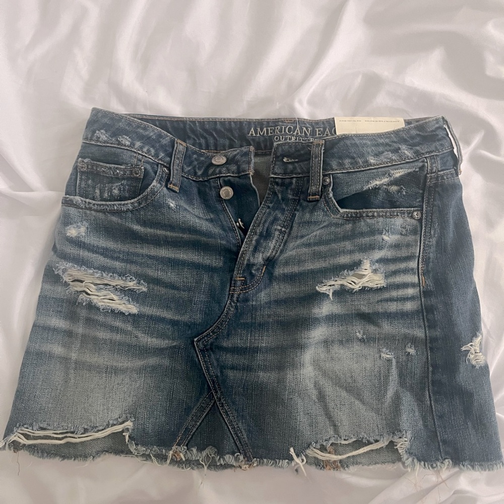 American eagle High rise festival mini skirt